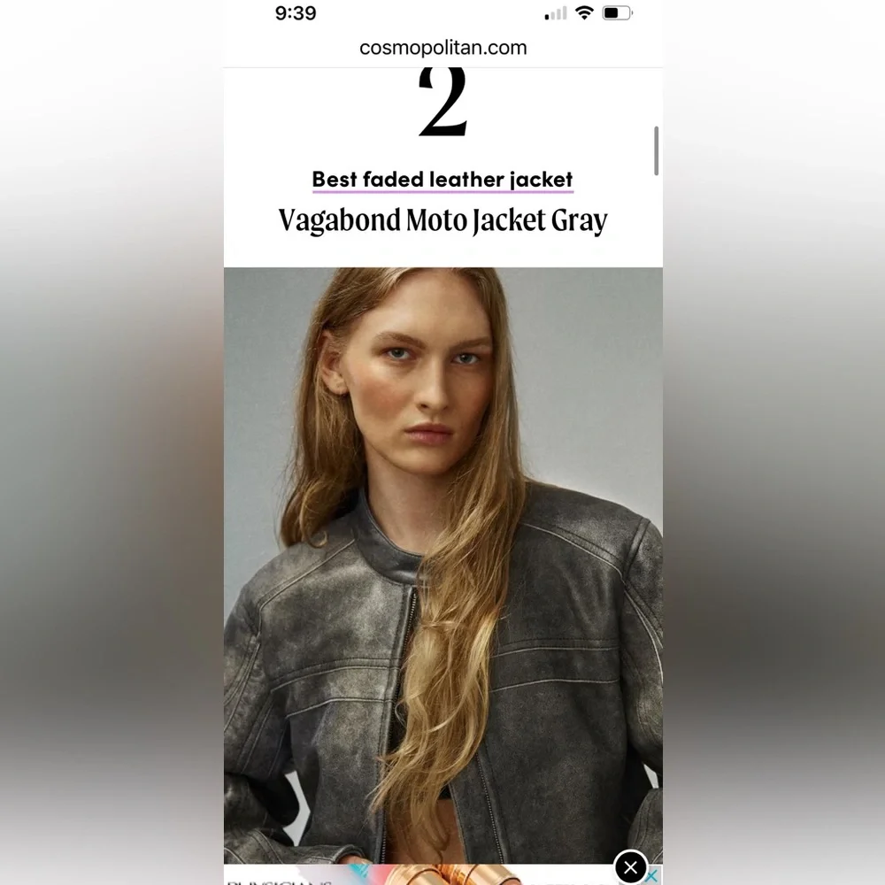 Vagabond The Moto jacket sz s NWOT worn in photos only - Picture 2 of 16